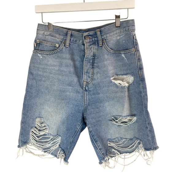 LOVERS + FRIENDS Devon High Rise 90’s Cut Off in Boardwalk Wash size 25 - Picture 2 of 9